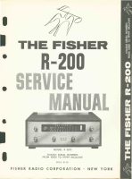 Fisher R-200 - Service Manual-2 